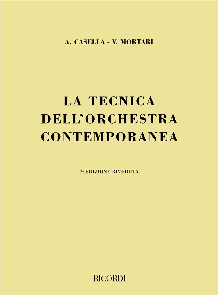 Tecnica Dell'Orchestra Contemporanea